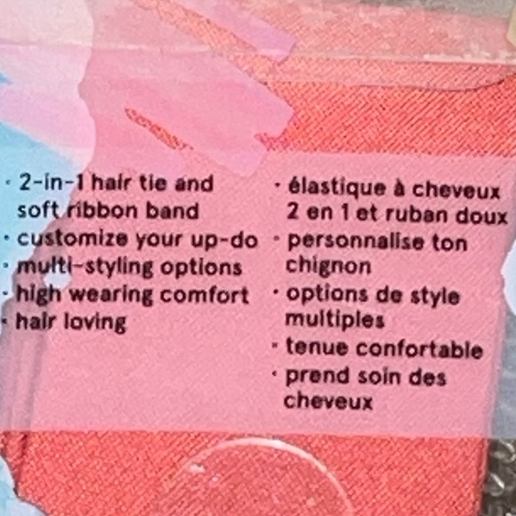 [INVISIBBOBLE] Wrapstar -2 in  1 hair tie meets ribbon - Machu Peachu - Picture 4 of 7